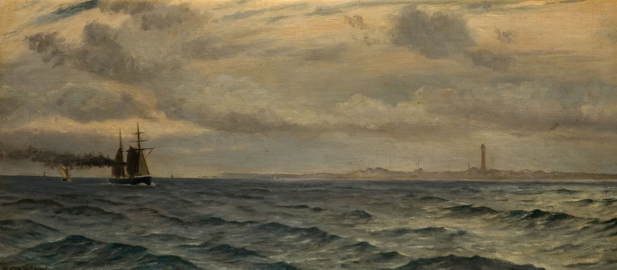 من Skagerrak ، 1884. بواسطة ويتوورث واليس