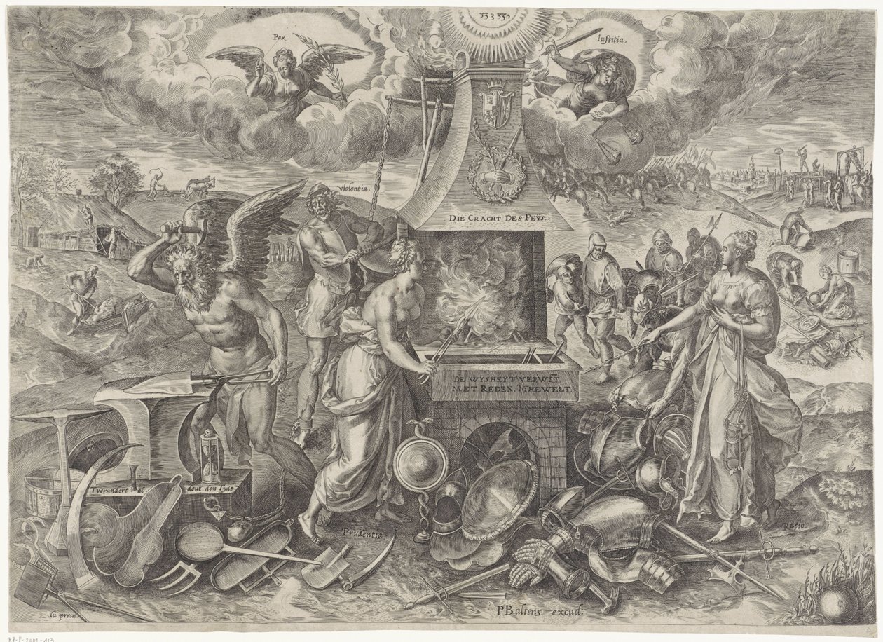 قوة السلام 1577 Die Cracht des Peys (العنوان على الكائن) حكايات عن فترة تجديد السلام في هولندا (عنوان السلسلة) بواسطة ويريكس