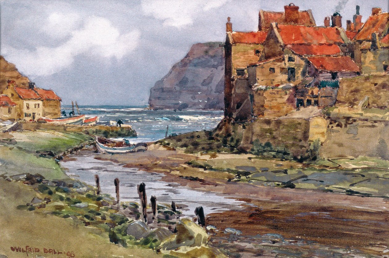 Staithes ، c.1897-1918 بواسطة ويلفريد ويليامز بول