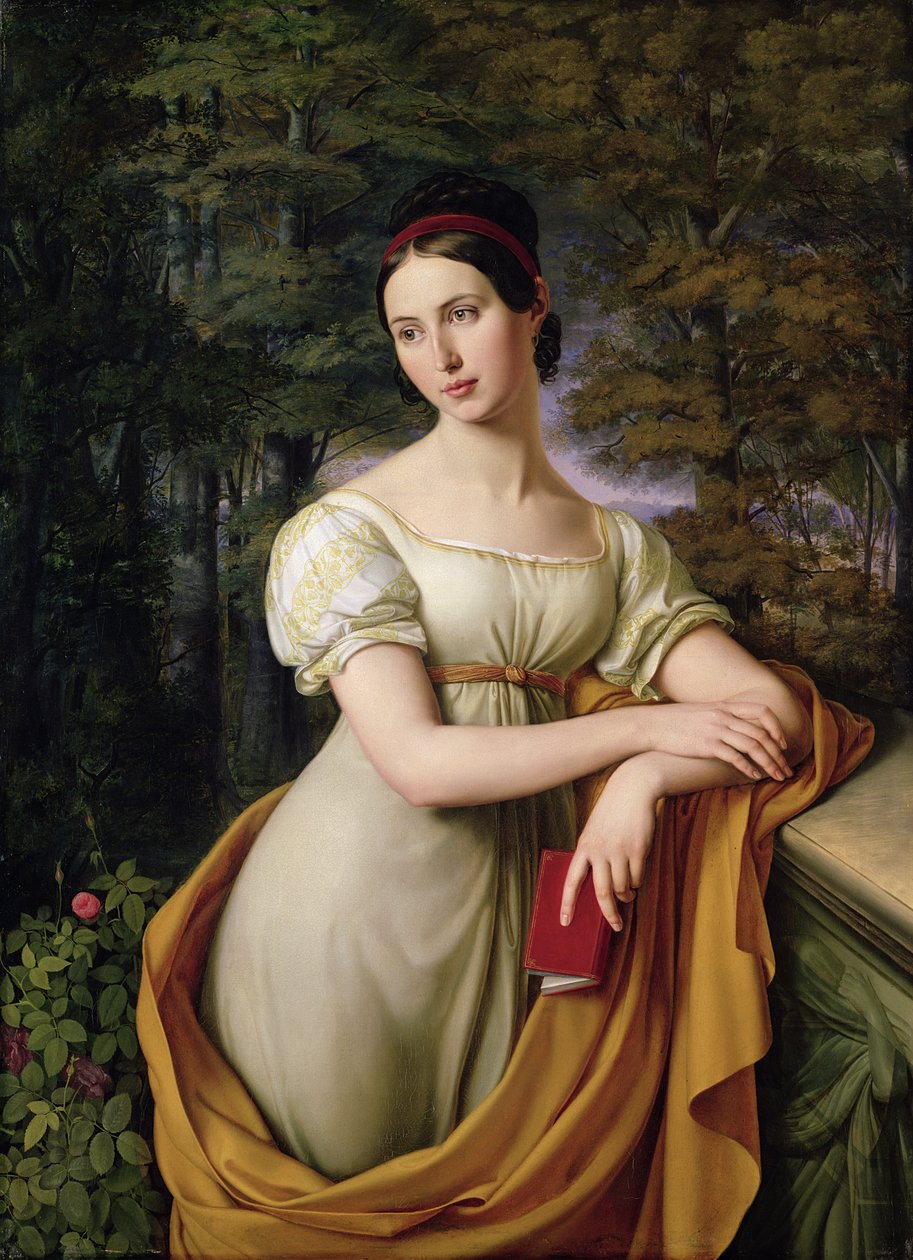 أغنيس راوخ (1804-81) ، 1825 بواسطة فريدريش فيلهلم فون شادو