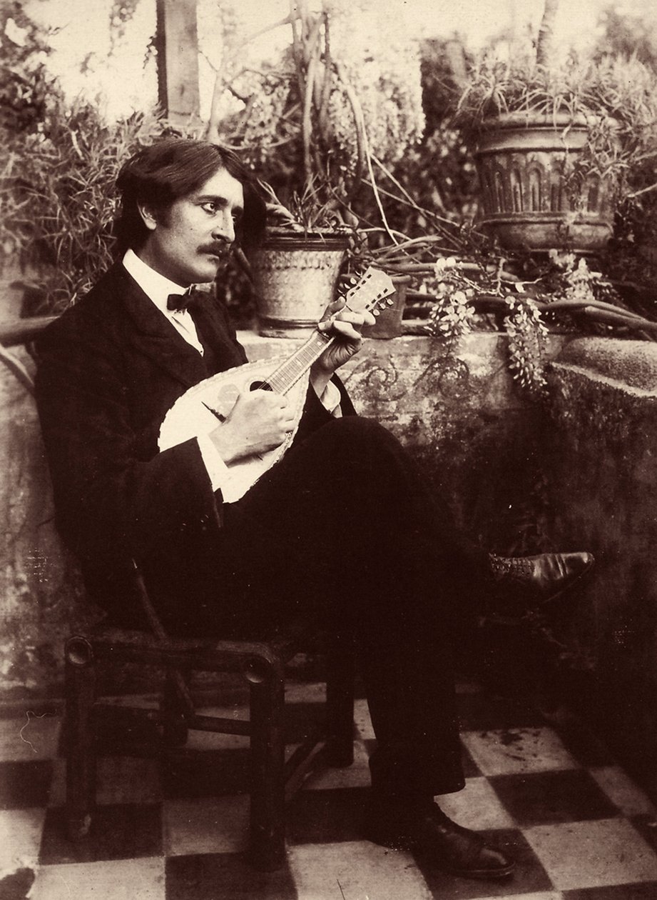صورة غولييلمو بلوشو ، c.1890 بواسطة البارون فيلهلم فون جلودين