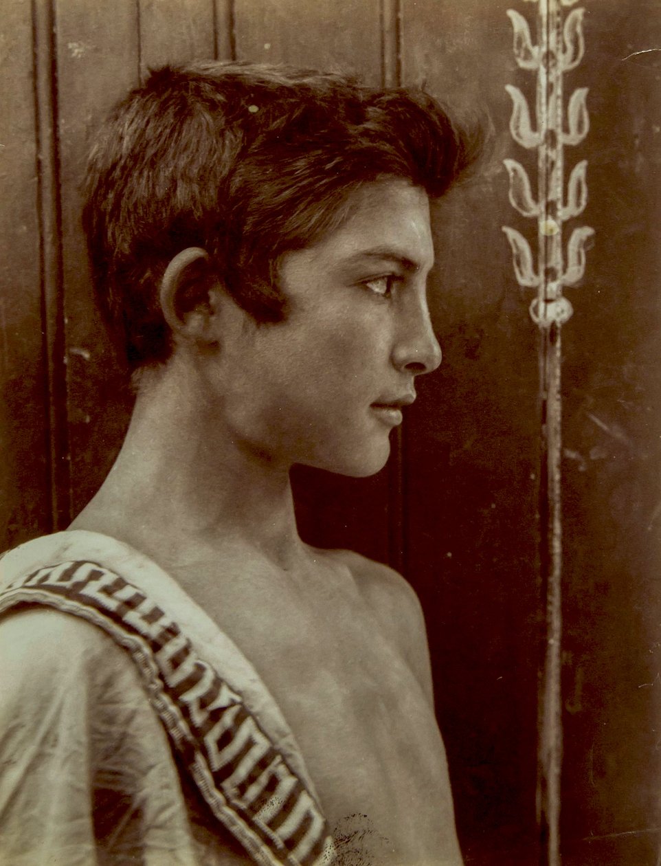 صورة لصبي صقلي ، c.1897 بواسطة البارون فيلهلم فون جلودين
