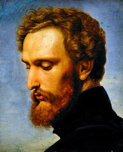 صورة هاينريش هينلين (1803-85) بواسطة فيلهلم فون كاولباخ