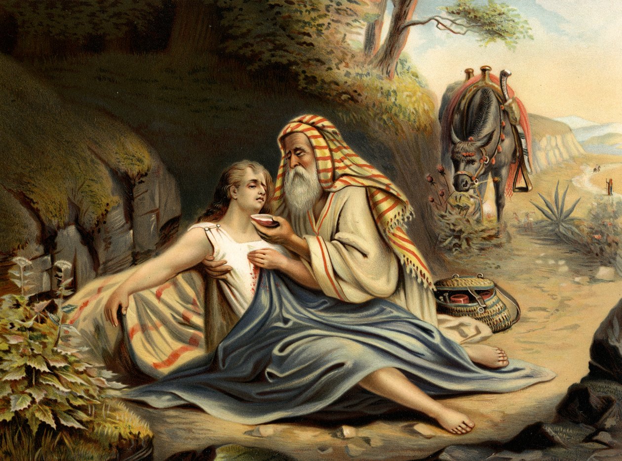 السامري الصالح (لون ليثو) بواسطة فيلهلم إبنغهاوس