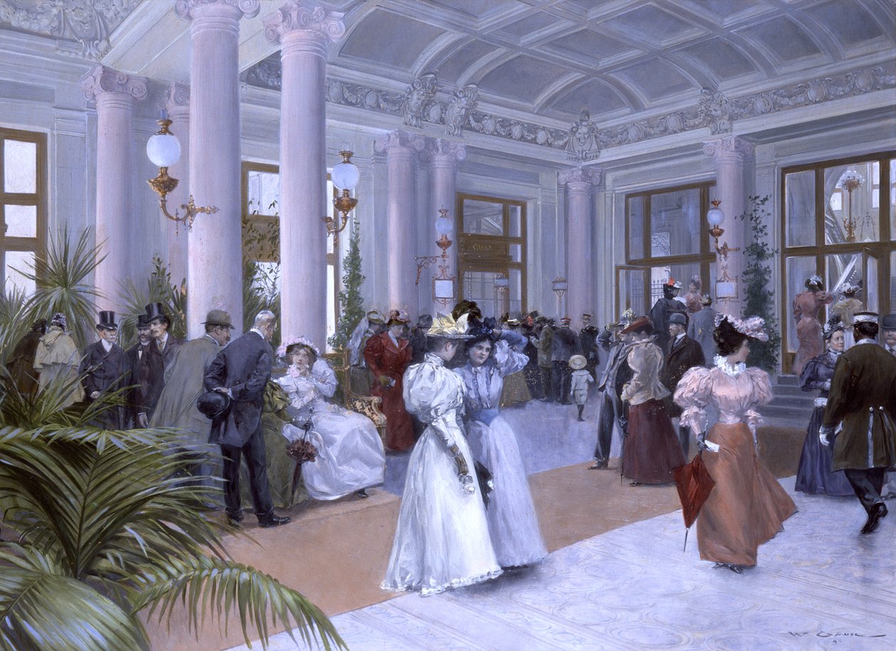 Das Vestibül des Kaiserbads (دهليز الحمامات الإمبراطورية) بواسطة فيلهلم جوز
