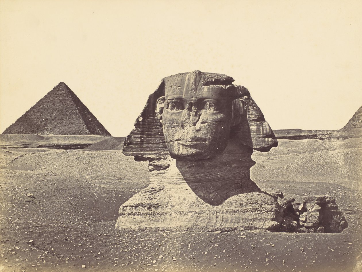 رئيس Sphynx ، كاليفورنيا. 1860. بواسطة فيلهلم هامرشميت