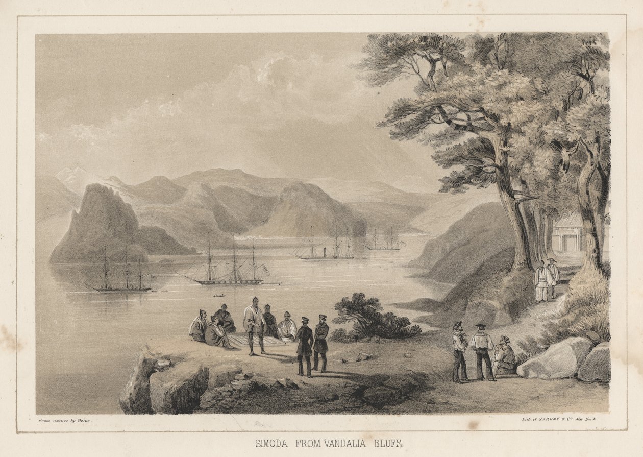 سيمودا من فانداليا بلاف ، 1855 بواسطة فيلهلم جوزيف هاينه