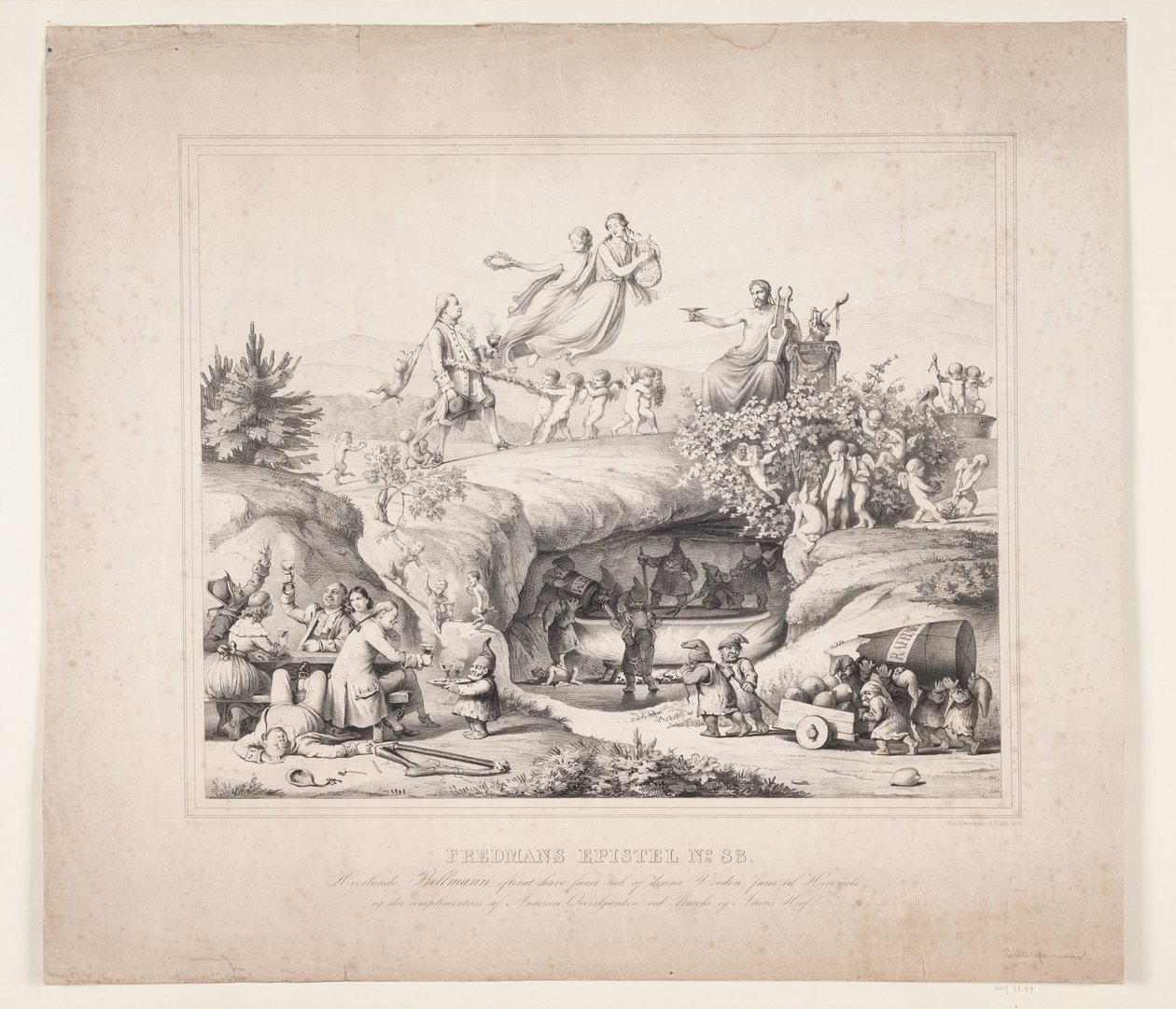 Fredman's Epistle No. 83 بواسطة فيلهلم مارستراند
