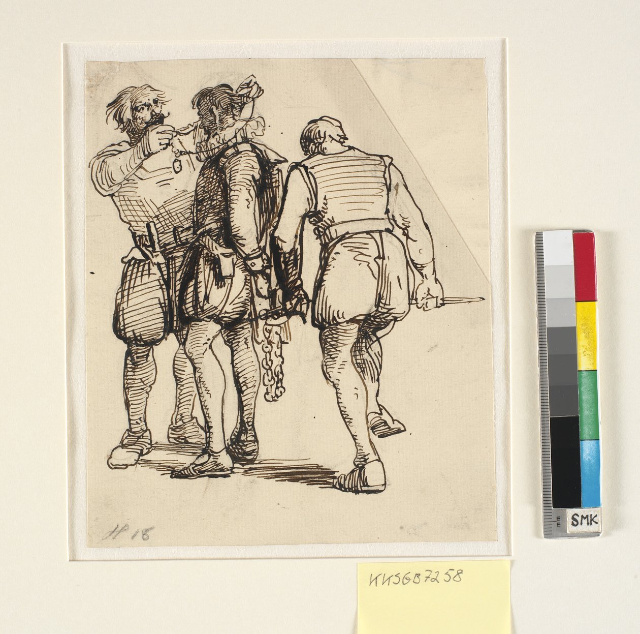 المجموعة مع Rosenkrantz th في الرسم أعلاه (kksgb7257) بواسطة فيلهلم مارستراند