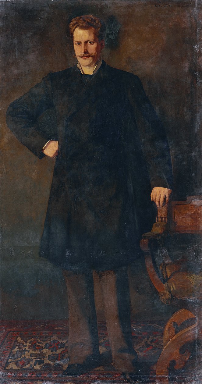 The Kammersänger Theodor Reichmann بواسطة فيلهلم تروبنر