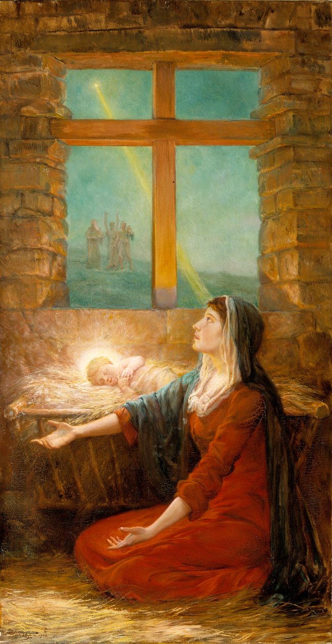 عيد الميلاد الصباح ، 1908. بواسطة سوف H. Low