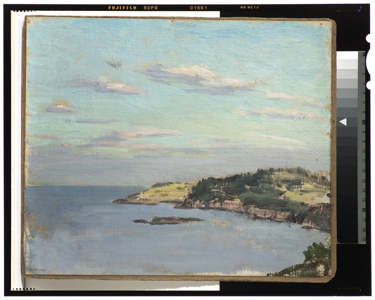 رسم بحري ، 1908 بواسطة ويلارد ليروي ميتكالف