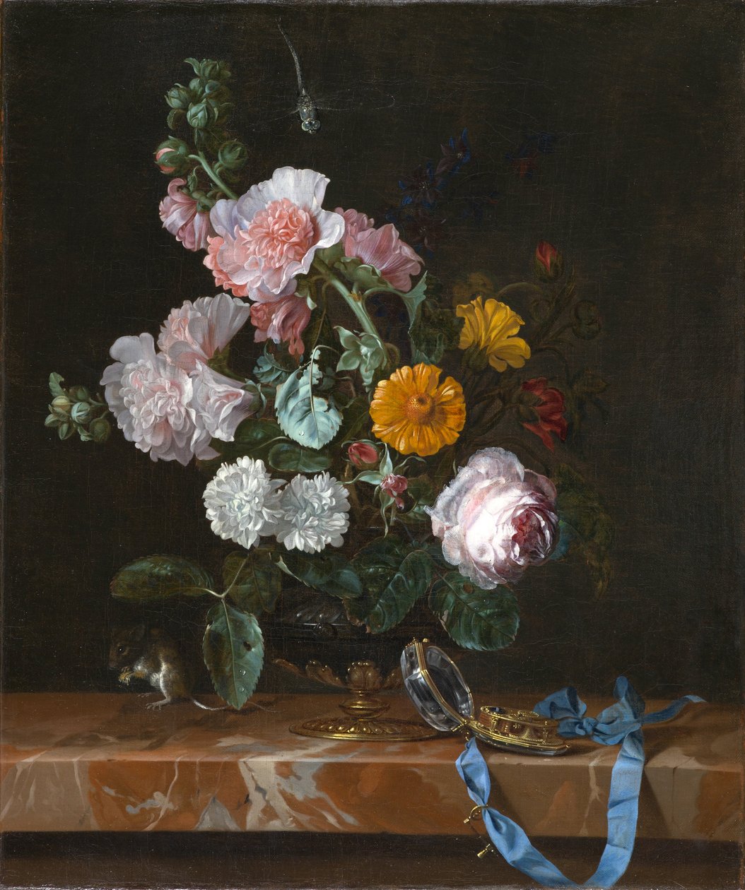 زهرة Vanitas الحياة الساكنة بواسطة ويليم فان ألست