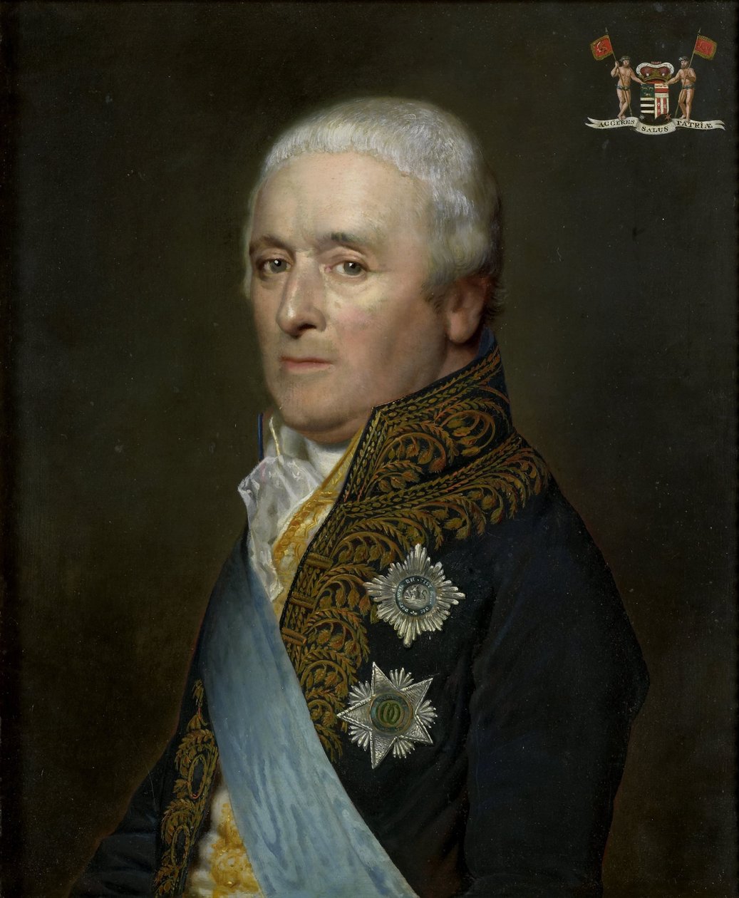 أدريان بيتر توينت (1745-1816) ، كونت روزنبرج ، وزير المياه الداخلية ، وزير الداخلية وتشامبرلين للملك لويس نابليون بواسطة فيليم بارتيل فان دير كوي