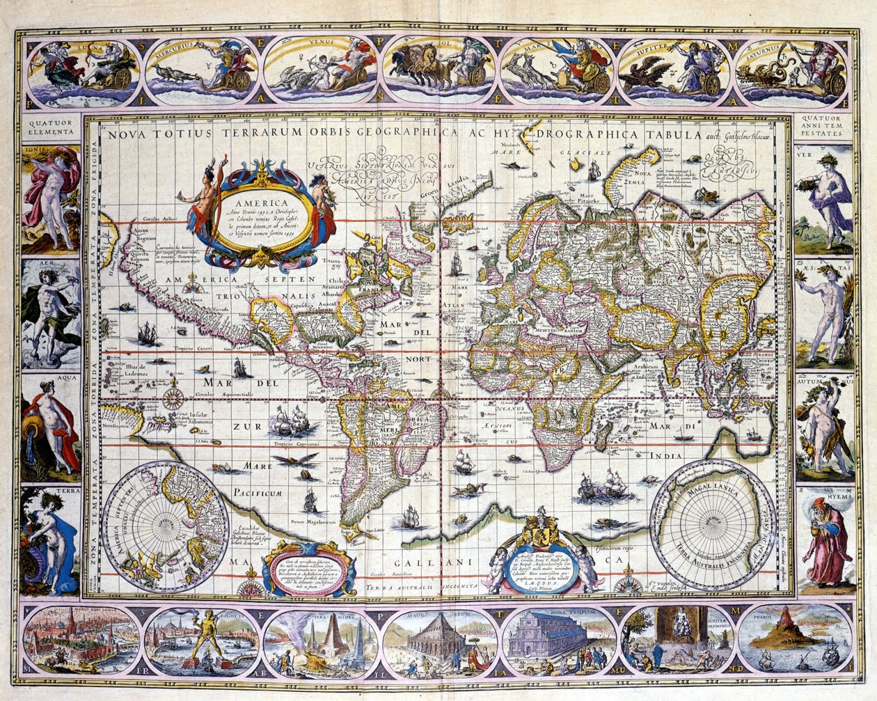 أطلس ويليم جانزون بلاو (1571-1638) بواسطة ويليم بلاو