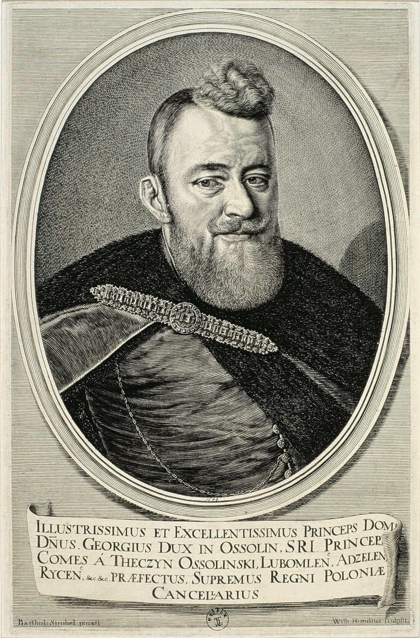 جيرزي أوسولينسكي (1595-1650) 1648 بواسطة ويليم هونديوس