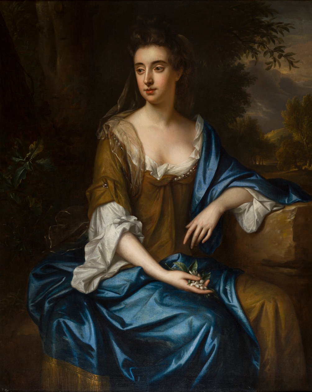 صورة لسيدة غير معروفة ، حوالي 1675-87 (زيت على قماش) بواسطة ويليم ويسينج