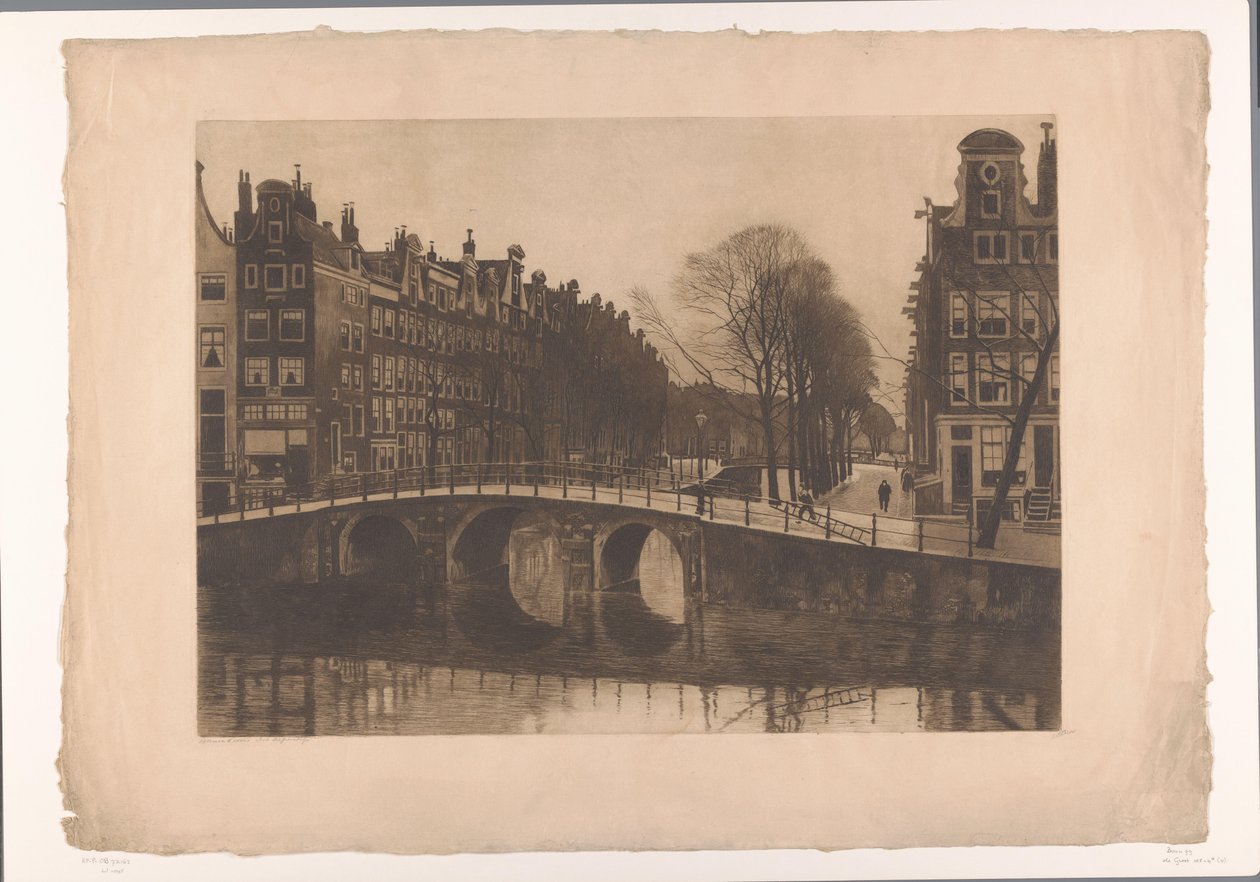 Leidsegracht ، أمستردام بواسطة ويليم أرنولدوس ويتسن