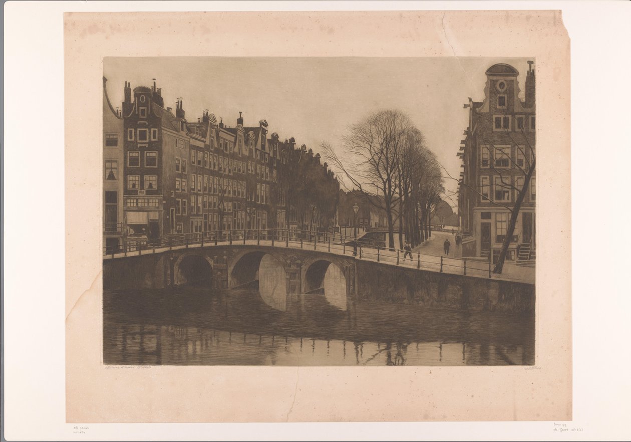 Leidsegracht ، أمستردام بواسطة ويليم أرنولدوس ويتسن