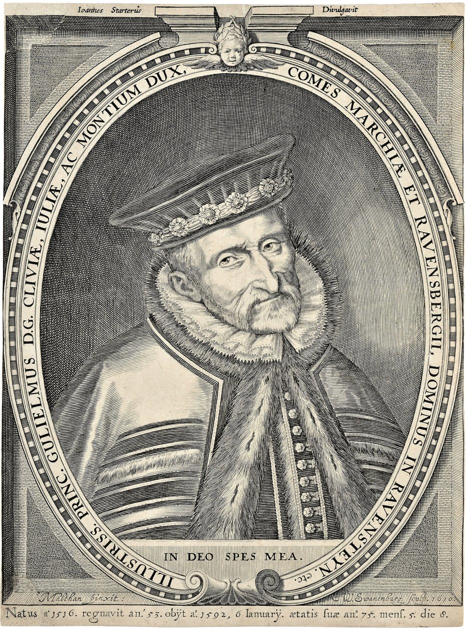 صورة الدوق ويليام من Jülich-Cleves-Berg 1516-1592 ، 1610 بواسطة ويليم فان سوانينبورج