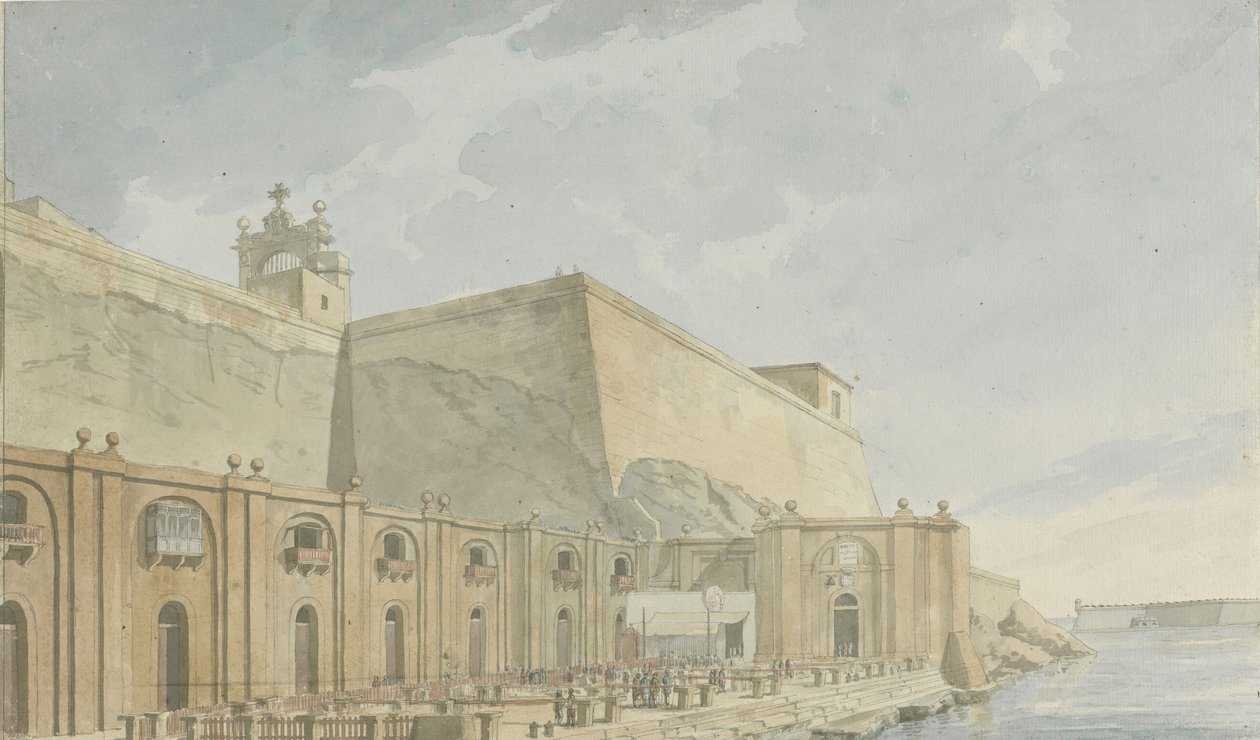 مالطا ، ج. 1785 بواسطة ويلي ريفيلي
