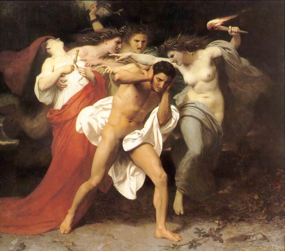 ندم Orestes بواسطة وليام أدولف بوغيرو