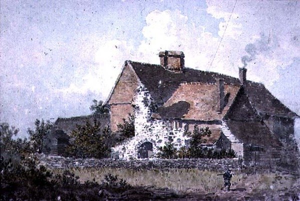 Higham Abbey قرب روتشستر بواسطة وليام الكسندر