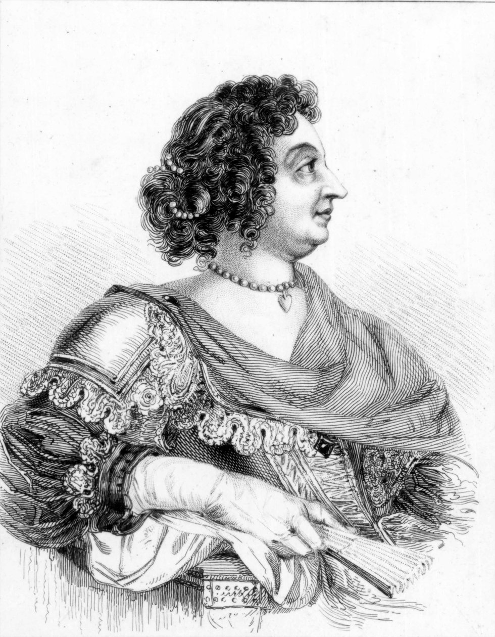 صوفيا ، الأميرة بالاتين من نهر الراين ، نشرت في عام 1825 بواسطة وليام الكسندر