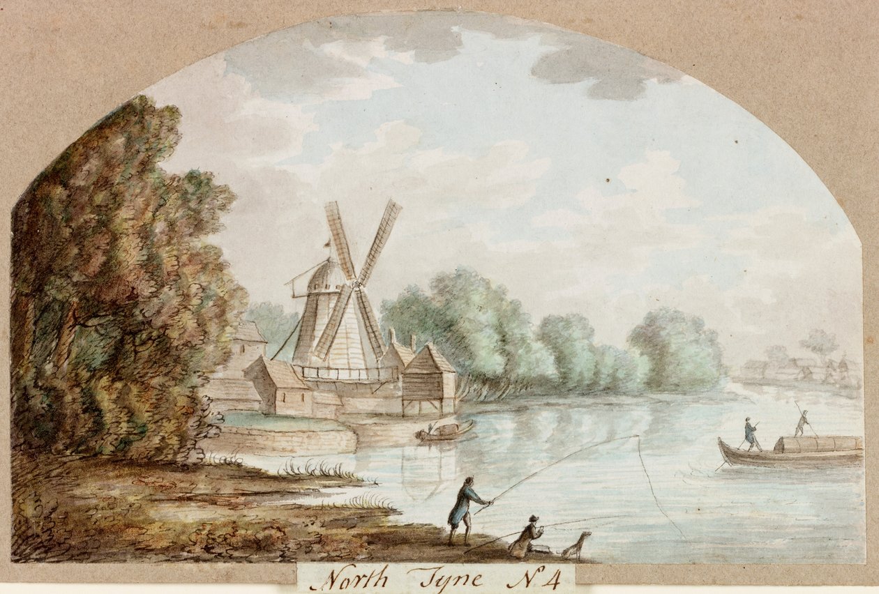 North Tyne No. 4 (قلم رصاص وألوان مائية على ورق) بواسطة وليام بيلبي