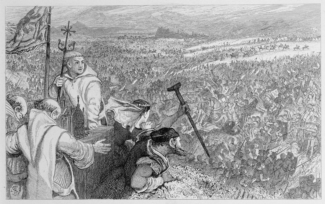 عنوان بروس في Bannockburn (النقش الدليل) بواسطة وليام بيل سكوت