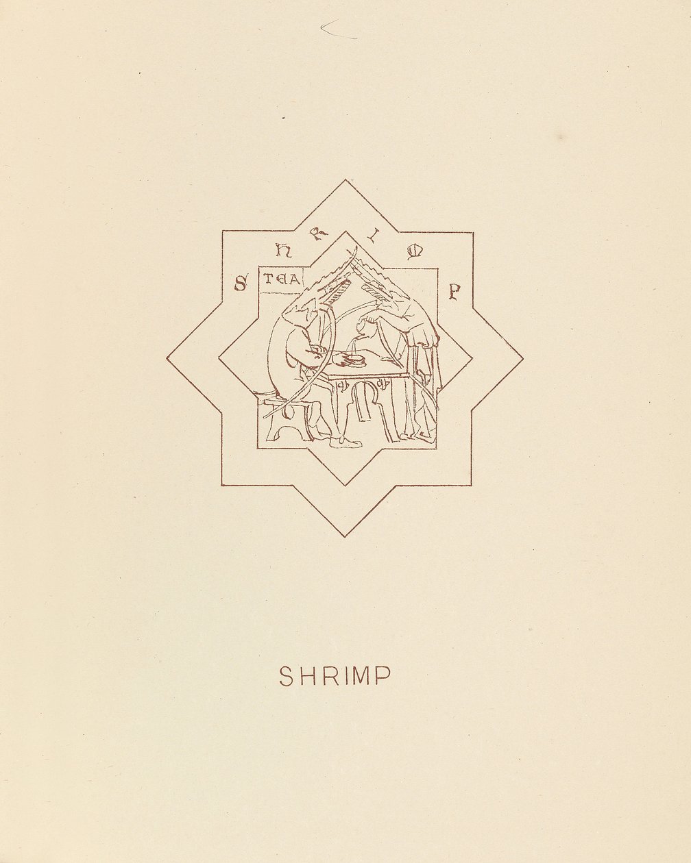 روبيان ، 1878 بواسطة وليام بورجس