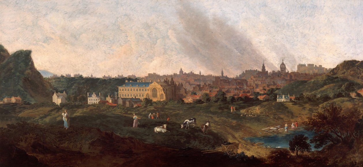 منظر لإدنبره ، 1759 بواسطة وليام ديلاكور