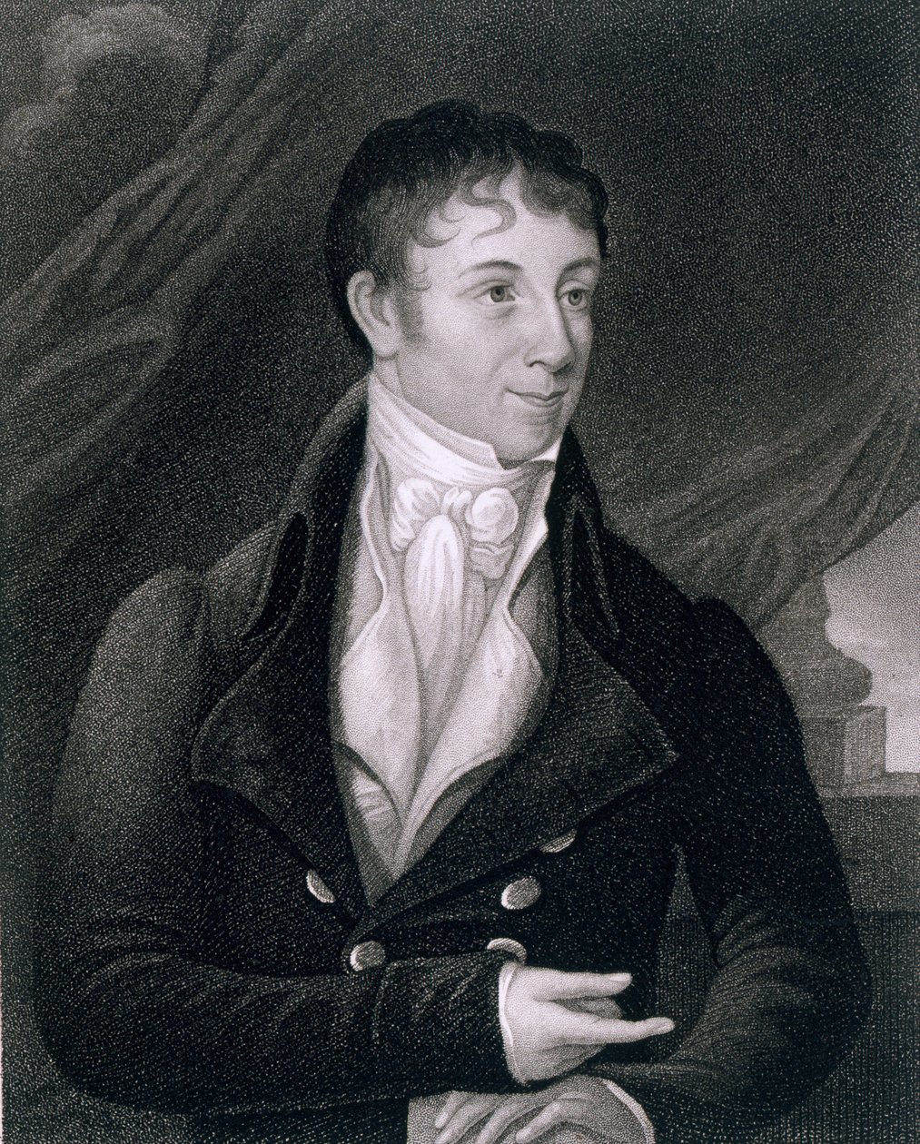 تشارلز بروكدن براون (1771-1810) منقوش بواسطة جون ب.فوريست (1814-1870) بواسطة وليام دنلاب
