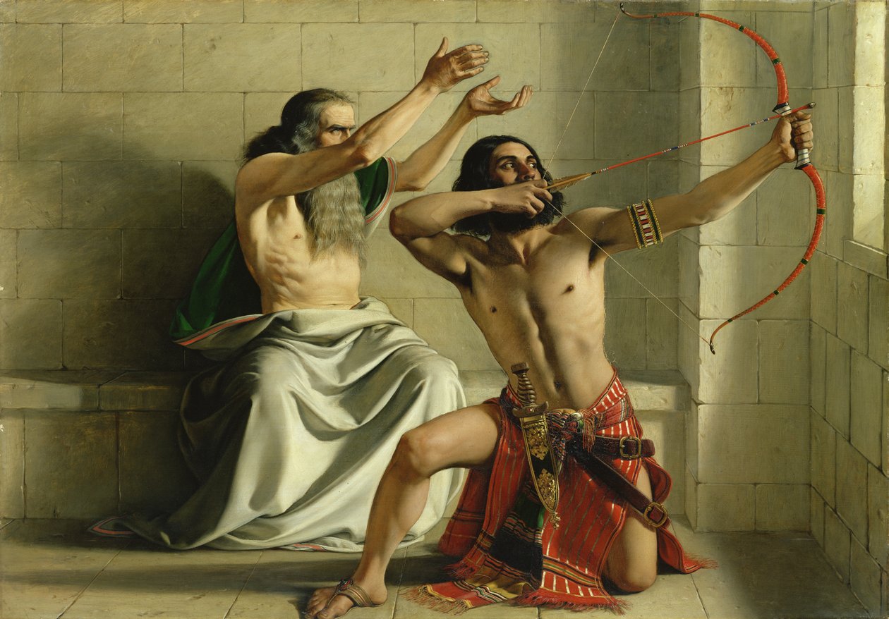 يوآش إطلاق النار على سهم النجاة ، 1844 بواسطة وليام دايس