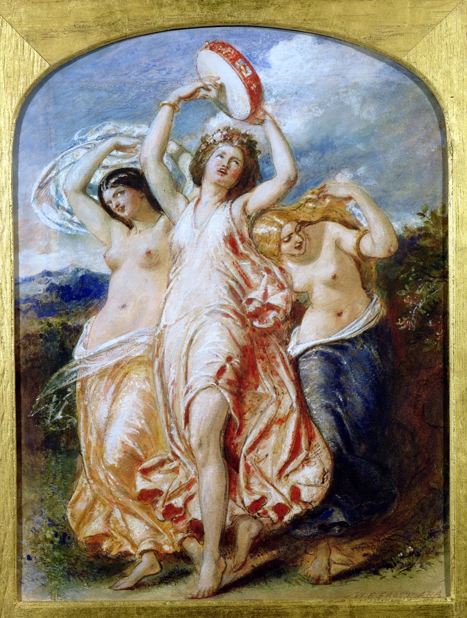 Bacchantes ، ج .1850 بواسطة وليام إدوارد فروست