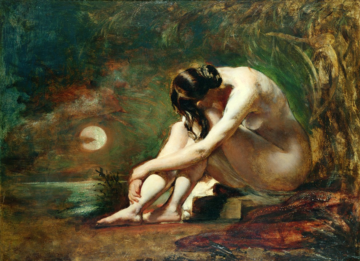 Moonlit Nude (زيت) بواسطة وليام إيتي