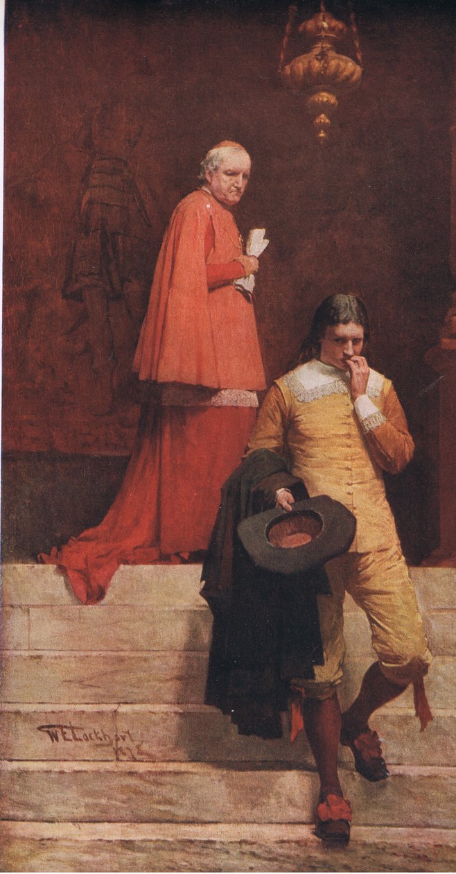 جيل بلاس ورئيس أساقفة غرناطة ، من "الكتاب السنوي بيبي" المنشور عام 1917 بواسطة وليام ايوارت لوكهارت