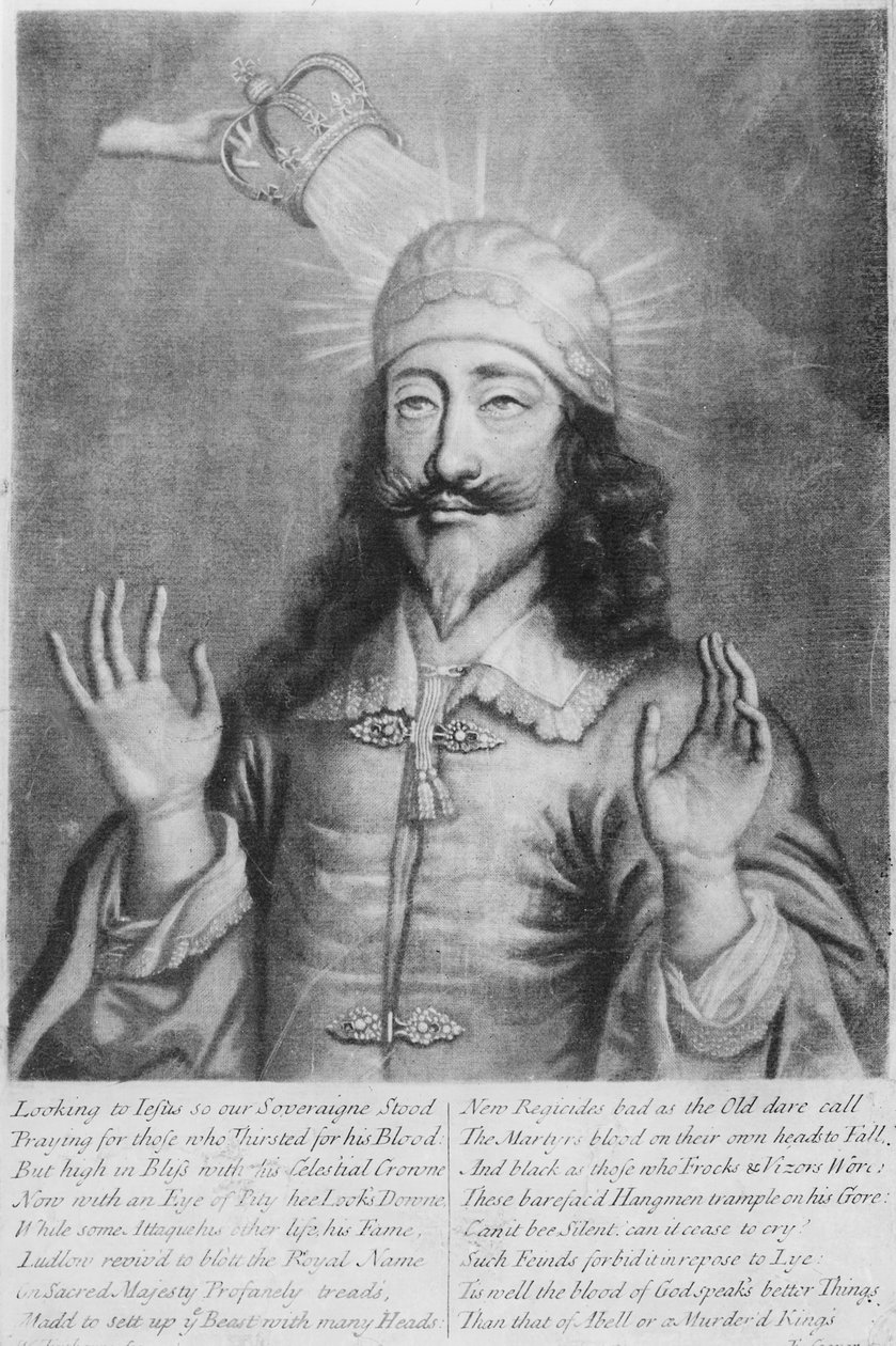 "بالنسبة لهذا التلف القابل للتلف ، قصيدة واحدة إلى تشارلز (1600-49) ، نقشها E. Cooper بواسطة وليام فيثورن