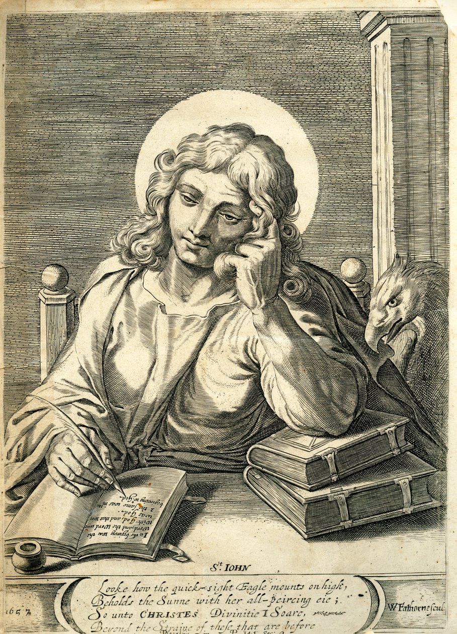 سانت جون الإنجيلي ، 1657 بواسطة وليام فيثورن