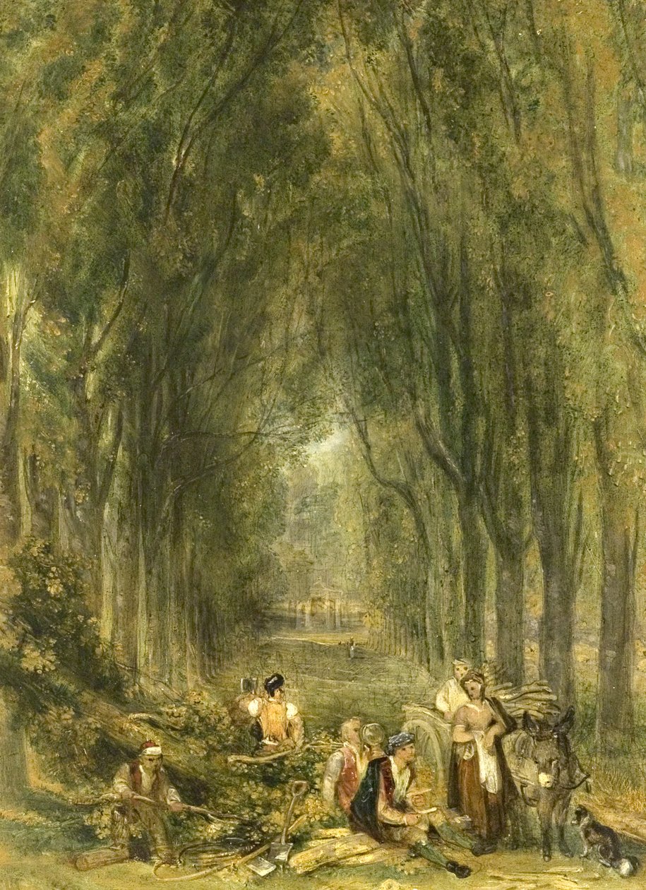 The Lime Walk at Weston ، باكينجهامشاير بواسطة وليام هارفي
