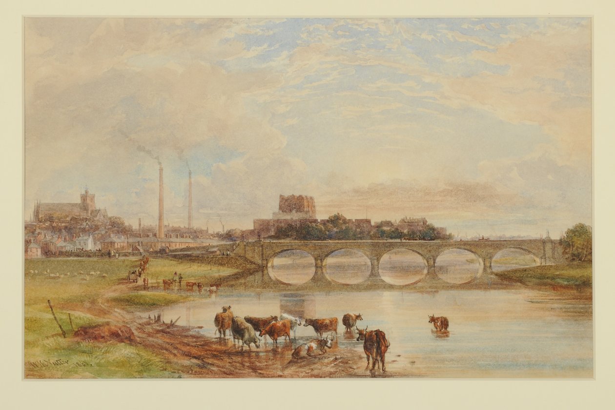 كارلايل من الرمال ، 1868 (مرحاض على ورق) بواسطة وليام هنري نوتر