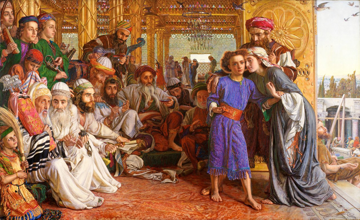 العثور على المخلص في المعبد بواسطة وليام هولمان هانت