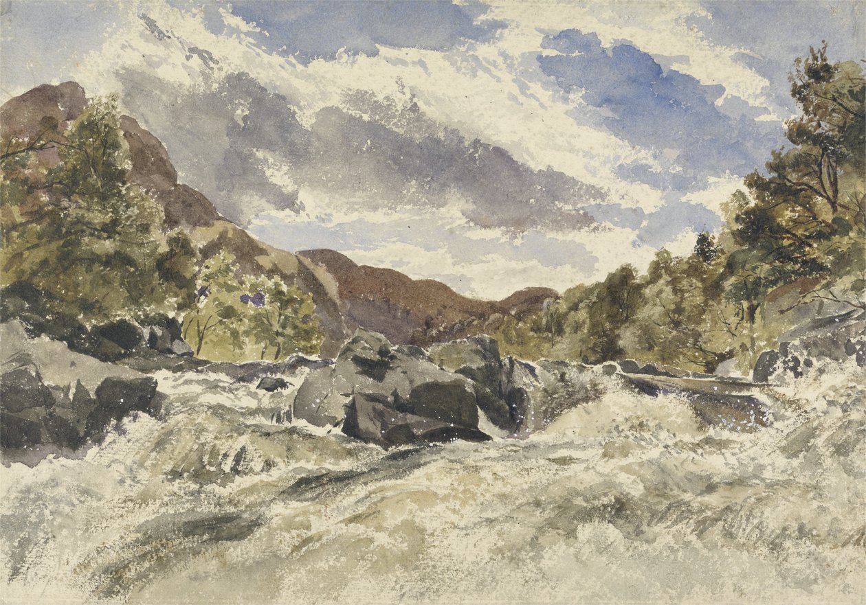 A Mountain Torrent (مرحاض على ورق) بواسطة وليام جيمس مولر