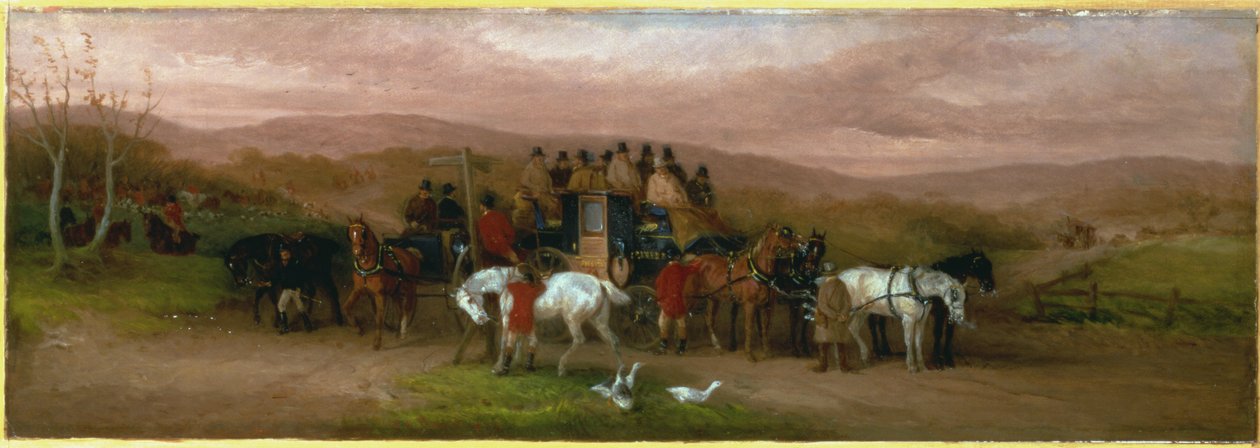 عند مفترق الطرق ، 1884 بواسطة وليام جوزيف شاير