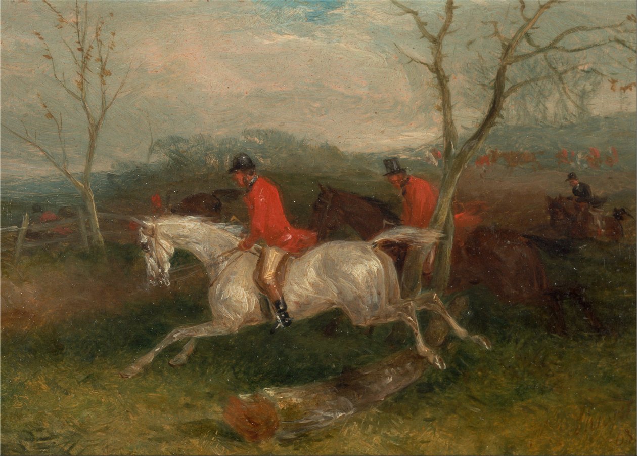 Foxhunting- المجيء إلى سياج (صرخة كاملة) بواسطة وليام جوزيف شاير