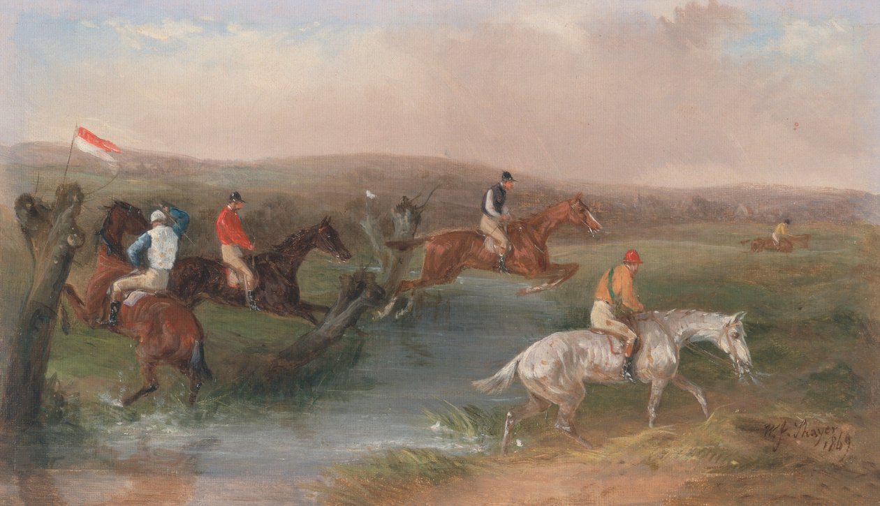 Steeplechasing- المانع بواسطة وليام جوزيف شاير