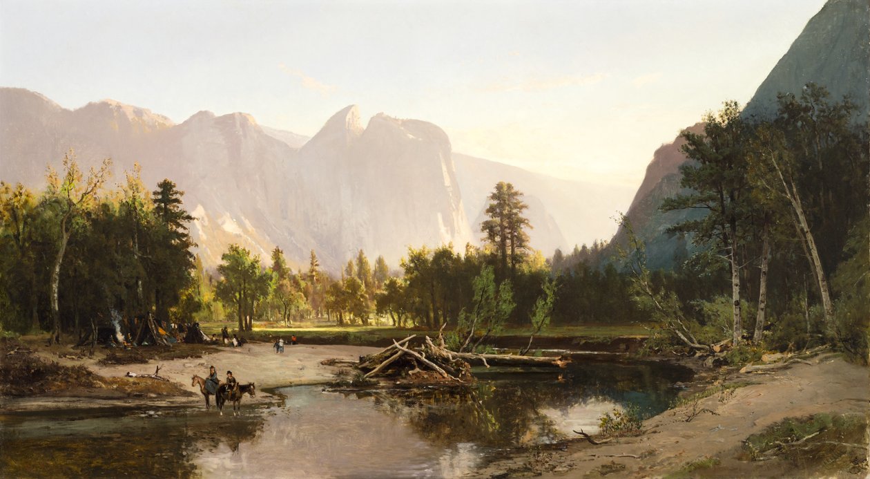 وادي يوسمايت ، 1875 بواسطة وليام كيث