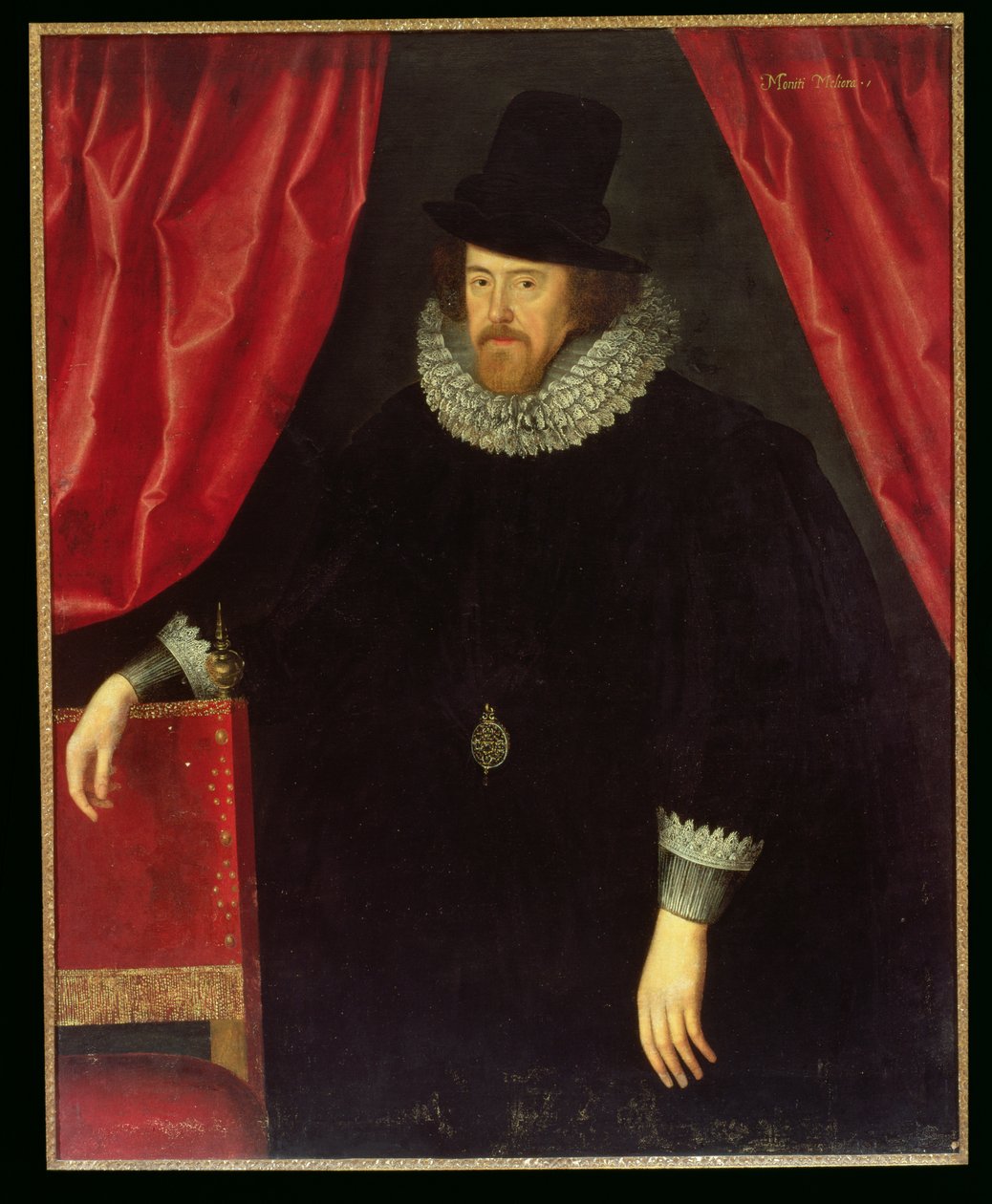 صورة فرانسيس بيكون (1561-1626) بارون فيرولام الأول وفيكونت سانت ألبانز بواسطة وليام لاركين