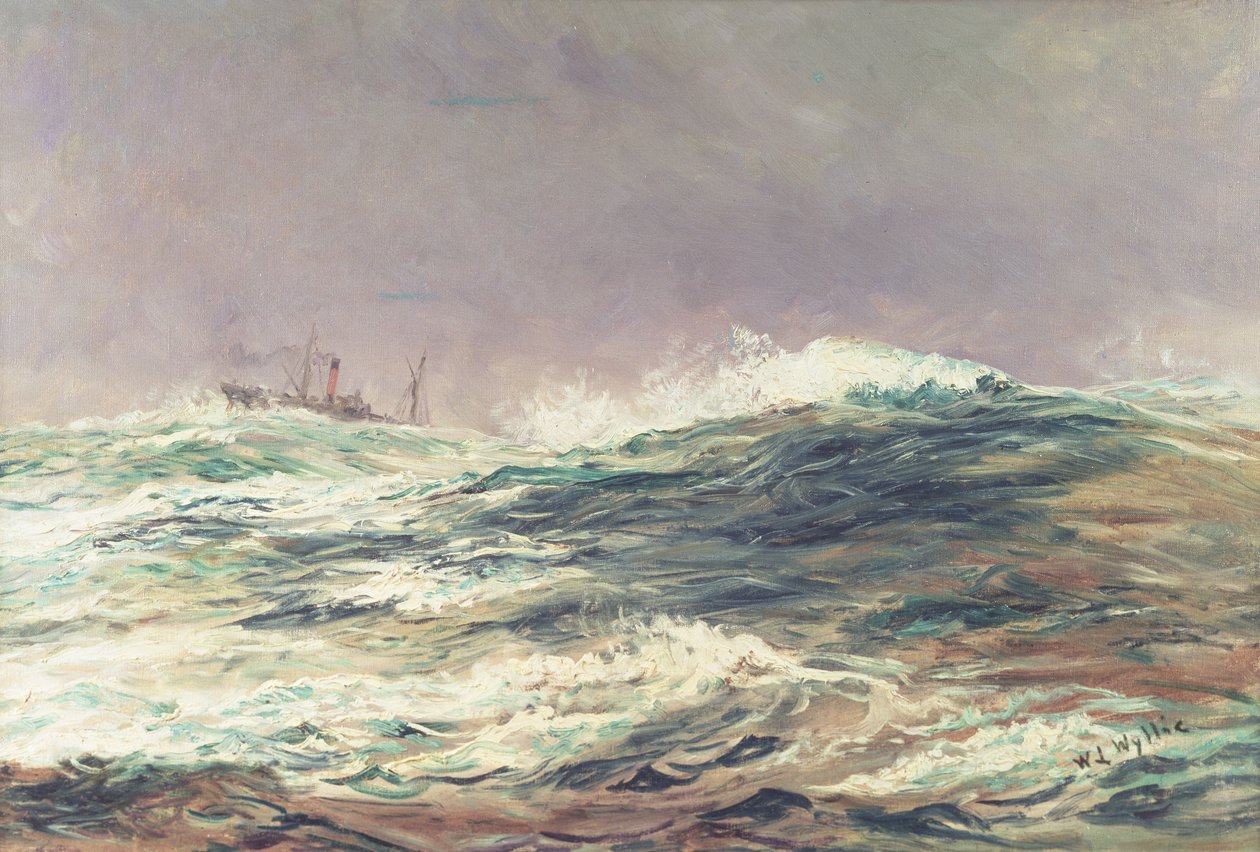 ^ Ebb Tide ، Long Reach ، 1881 بواسطة وليام ليونيل ويلي