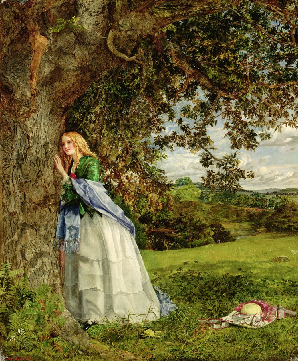 The Talking Oak ، 1857 بواسطة وليام ماو إجلي